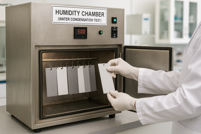 Humidity & Condensation Chamber Test for Coatings